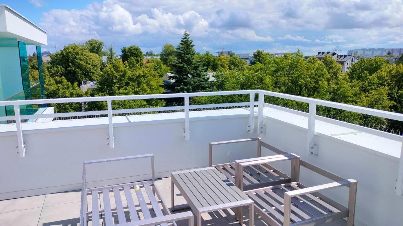 Cicha Przystan Apartamenty Whiteblue Sauna&Fitness&Parking โควอบเซก ภายนอก รูปภาพ