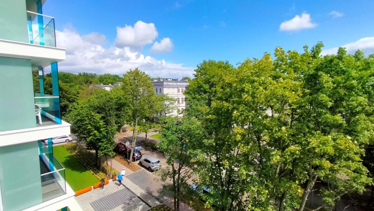 Cicha Przystan Apartamenty Whiteblue Sauna&Fitness&Parking โควอบเซก ภายนอก รูปภาพ