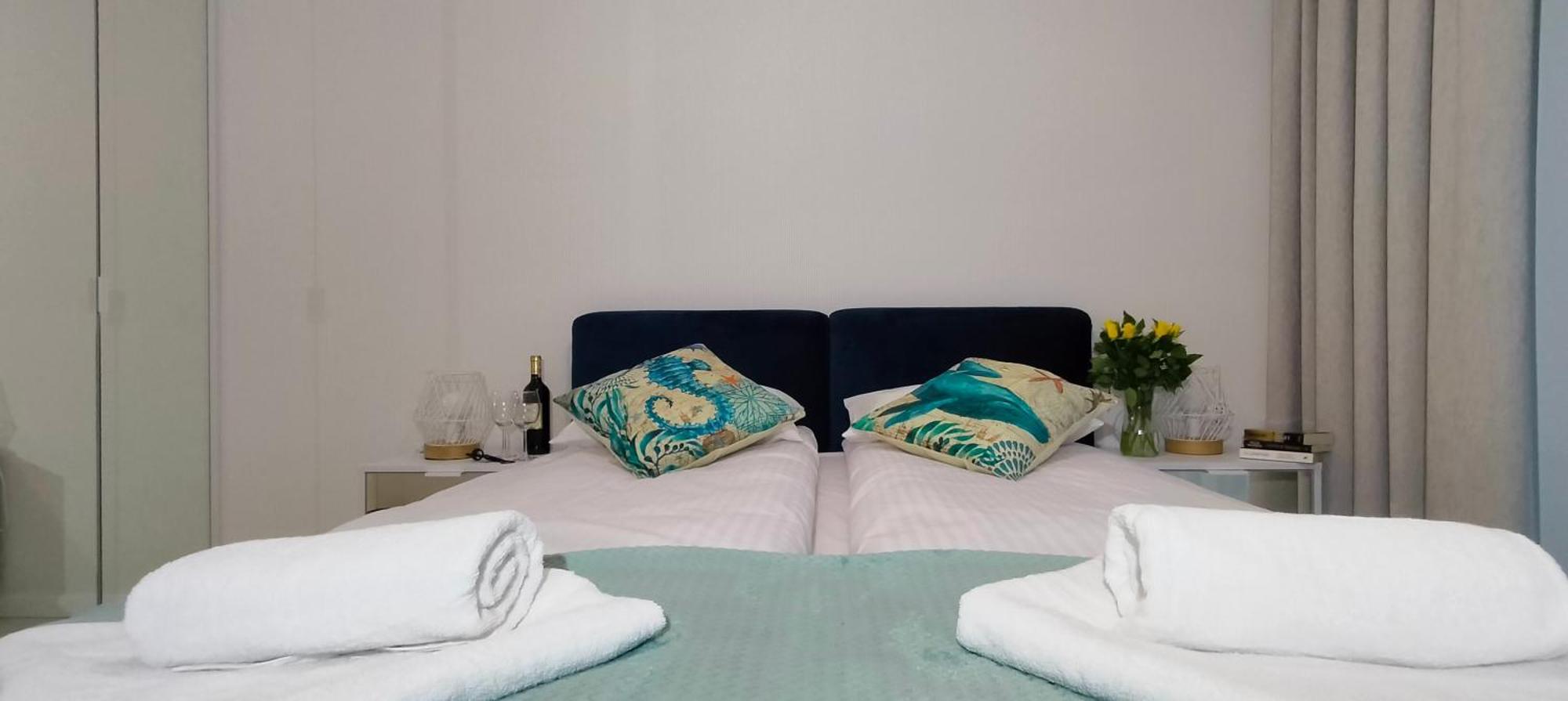 Cicha Przystan Apartamenty Whiteblue Sauna&Fitness&Parking โควอบเซก ภายนอก รูปภาพ